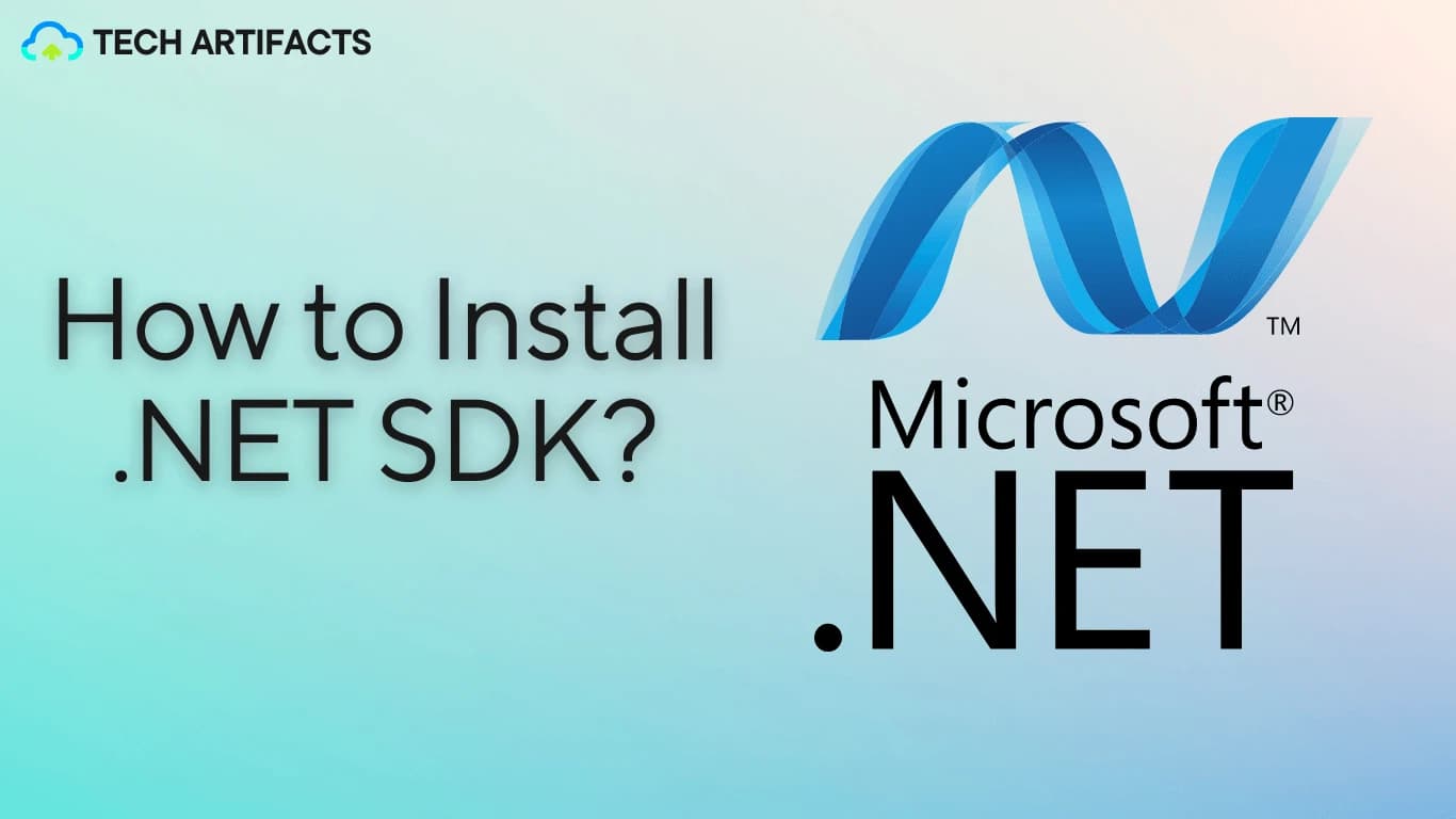 Cover Image for .NET SDK Installation: A Step-by-Step Tutorial